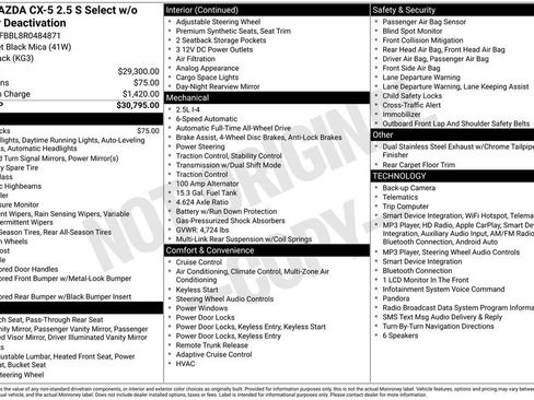 Used 2024 MAZDA CX-5 AWD 2.5 S w/ Select Package image 1