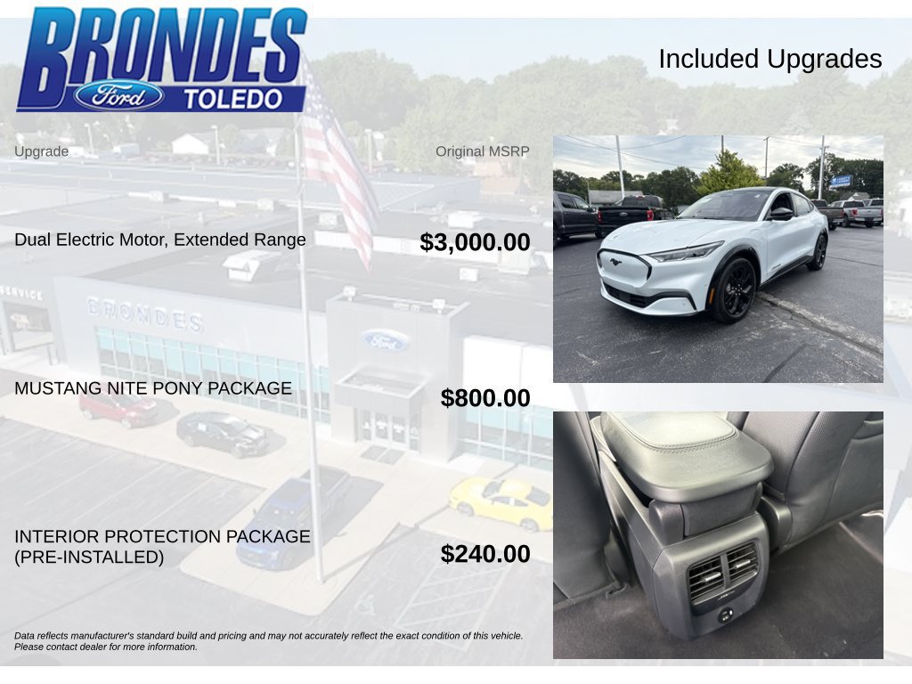 Used 2023 Ford Mustang Mach-E Premium w/ Mustang Nite Pony Package AWD/4WD image 6