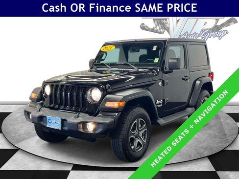 Certified 2021 Jeep Wrangler Sport AWD/4WD image 7