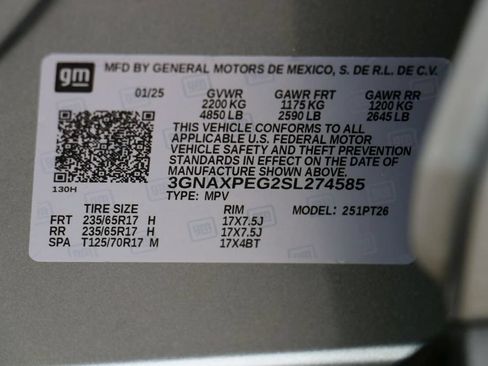 Used 2025 Chevrolet Equinox LT w/ Convenience Package II AWD/4WD image 33