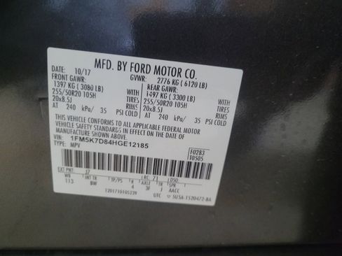 Used 2017 Ford Explorer XLT w/ Equipment Group 202A FWD image 33