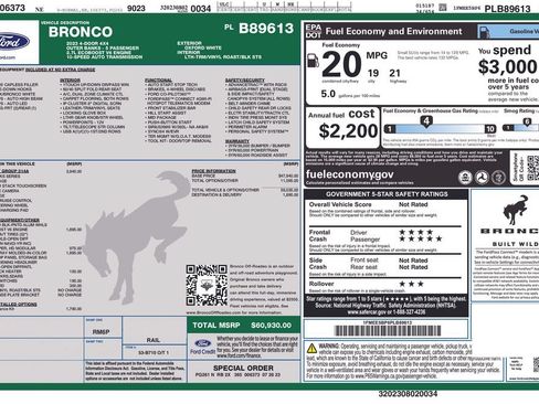 Used 2023 Ford Bronco Outer Banks AWD/4WD image 4