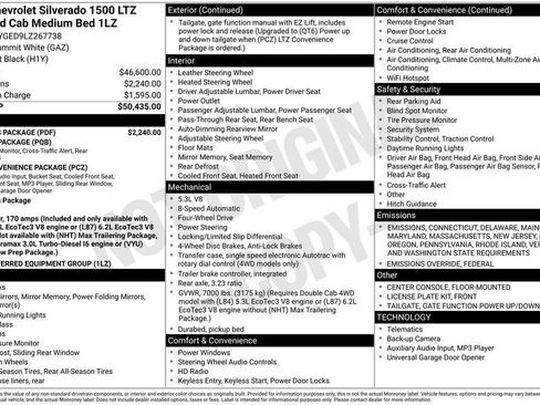 Used 2020 Chevrolet Silverado 1500 LTZ w/ LTZ Plus Package image 4