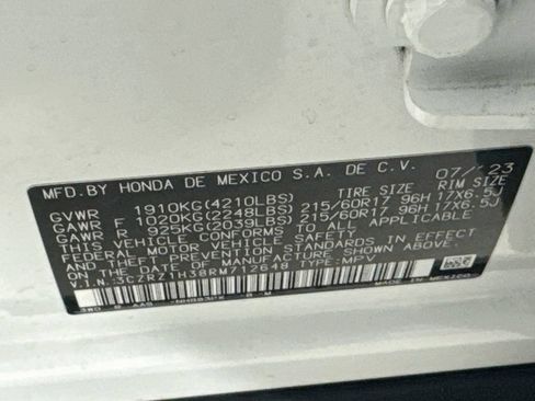 Used 2024 Honda HR-V LX image 39