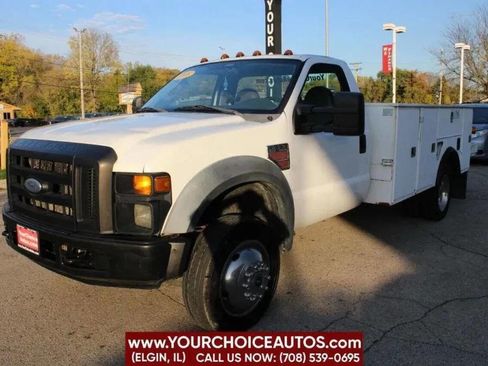 Used 2008 Ford F550 2WD Regular Cab Super Duty image 1