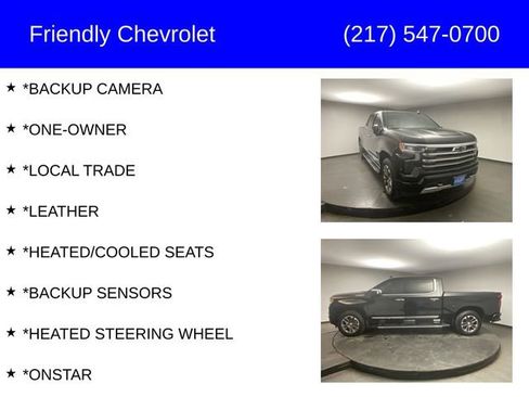 Certified 2023 Chevrolet Silverado 1500 High Country w/ Technology Package image 12