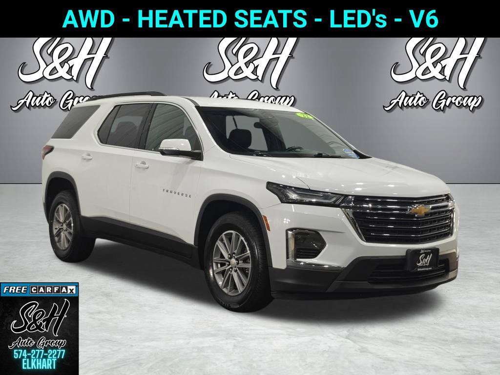 Used 2022 Chevrolet Traverse LT AWD/4WD image 1