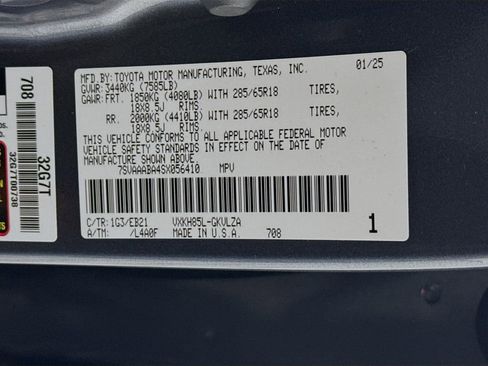 Used 2025 Toyota Sequoia TRD Pro w/ TRD Performance Package (TMS) image 28