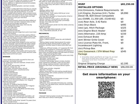Used 2025 GMC Sierra 2500 AT4X AWD/4WD image 3