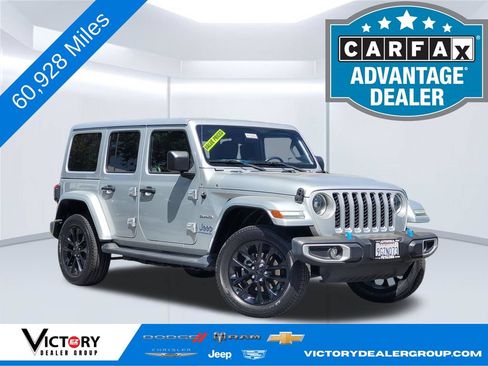 Used 2023 Jeep Wrangler Unlimited Sahara w/ Dual Top Group AWD/4WD image 1