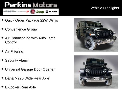 New 2026 Jeep Wrangler Willys image 2