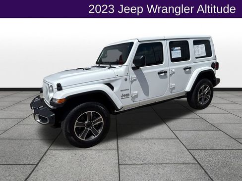Used 2023 Jeep Wrangler Unlimited Sahara AWD/4WD image 1