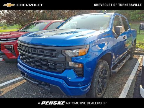 Certified 2022 Chevrolet Silverado 1500 Custom w/ Rally Edition AWD/4WD image 1