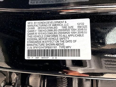 Used 2023 Honda Pilot Touring image 16