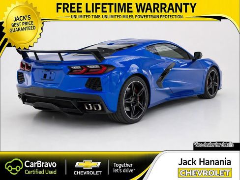 Used 2023 Chevrolet Corvette Stingray Premium Cpe w/ Z51 Performance Package RWD image 4