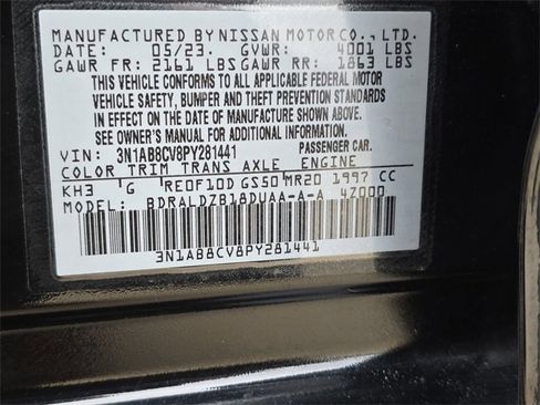 Used 2023 Nissan Sentra SV w/ All-Weather Package image 37