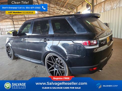 Used 2017 Land Rover Range Rover Sport HSE AWD/4WD image 3