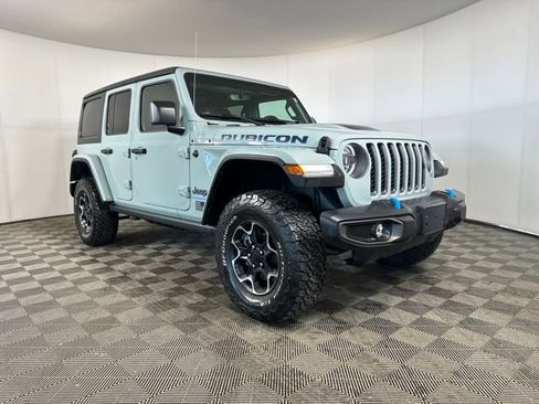 Used 2023 Jeep Wrangler Unlimited Rubicon 4xe w/ Cold Weather Group image 2