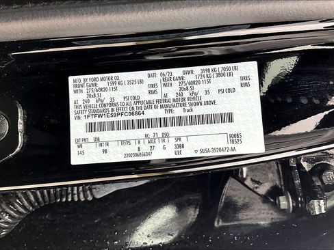 Certified 2023 Ford F150 Platinum w/ Equipment Group 701A High image 16