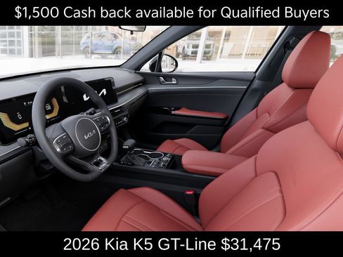 New 2026 Kia K5 GT-Line w/ GT-Line Premium Package FWD image 17