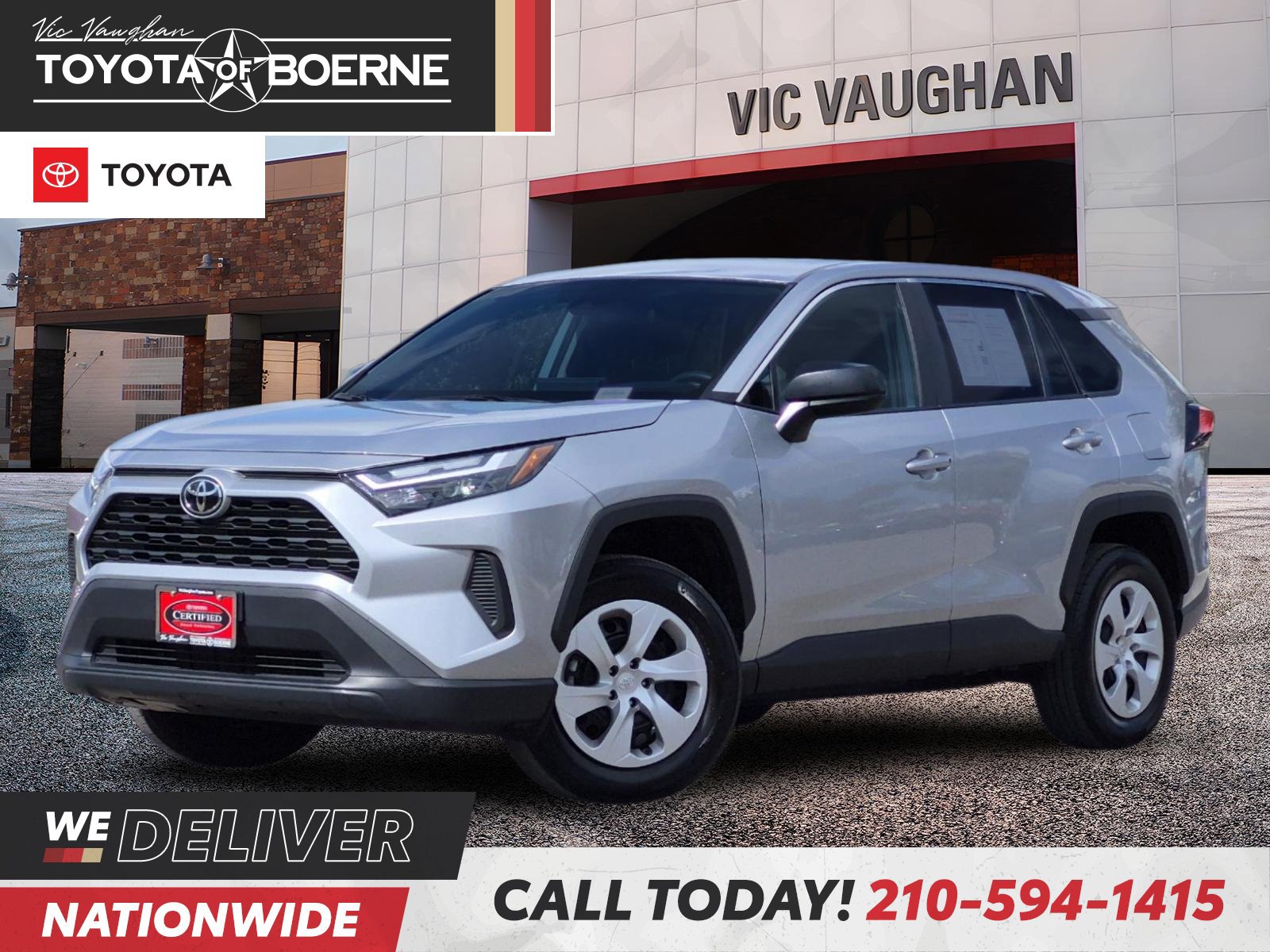 Certified 2025 Toyota RAV4 LE AWD/4WD image 1