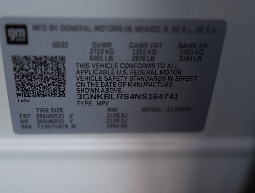 Used 2022 Chevrolet Blazer Premier w/ Enhanced Convenience Package AWD/4WD image 42