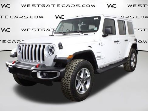 Used 2021 Jeep Wrangler Unlimited Sahara image 1