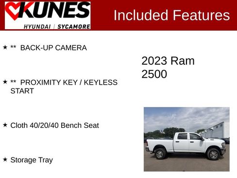 Used 2023 RAM 2500 Tradesman AWD/4WD image 2