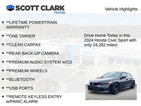 Used 2024 Honda Civic Sport image 11
