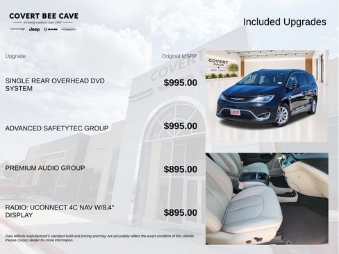 Used 2019 Chrysler Pacifica Touring-L w/ Advanced Safetytec Group FWD image 8