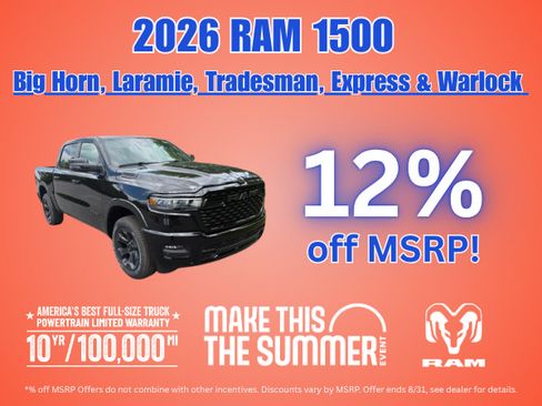 New 2026 RAM 1500 Laramie AWD/4WD image 3