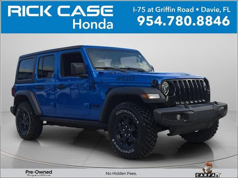Used 2023 Jeep Wrangler Unlimited Sport AWD/4WD image 1