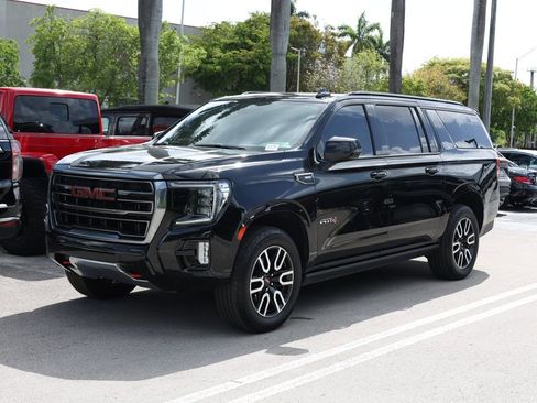 Used 2021 GMC Yukon XL AT4 w/ Rear Media and Nav Package AWD/4WD image 1