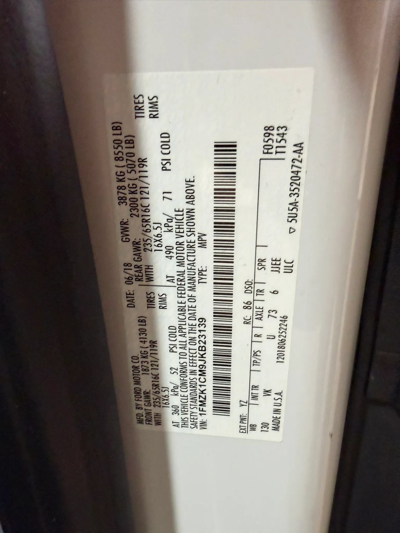 Used 2018 Ford Transit 150 XL RWD image 65