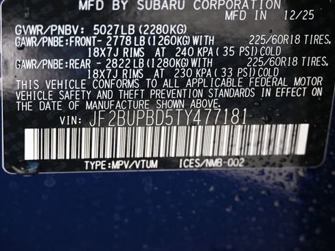 New 2026 Subaru Outback Premium AWD/4WD image 20