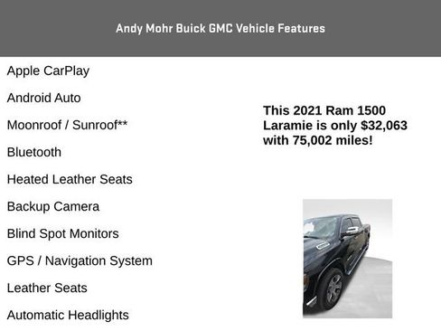 Used 2021 RAM 1500 Laramie image 4