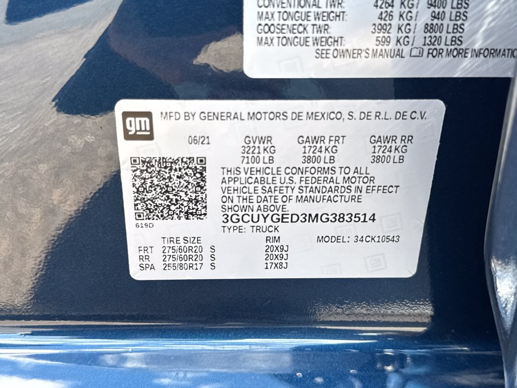 Used 2021 Chevrolet Silverado 1500 LTZ AWD/4WD image 27