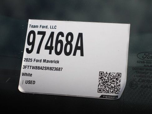 Certified 2025 Ford Maverick XL w/ Equipment Group 102A AWD/4WD image 30
