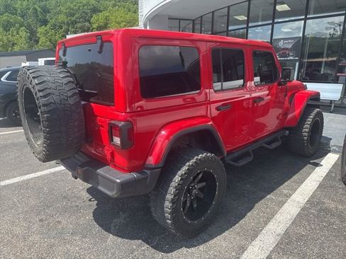 Used 2021 Jeep Wrangler Unlimited Sahara AWD/4WD image 4