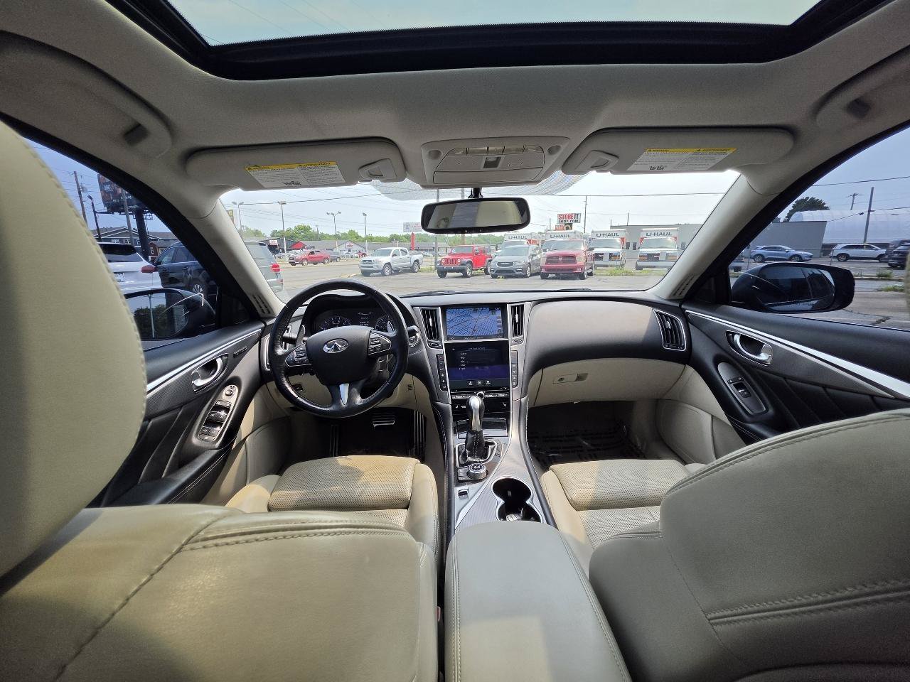 Used 2016 INFINITI Q50 Red Sport 400 AWD/4WD image 45