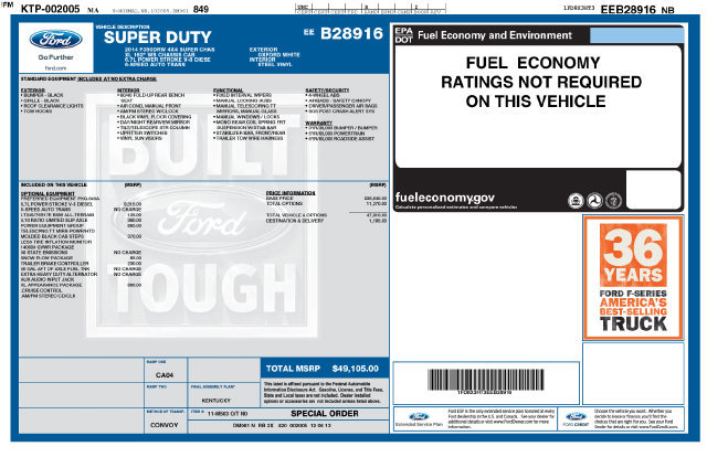Used 2014 Ford F350 XL w/ Power Equipment Group AWD/4WD image 34