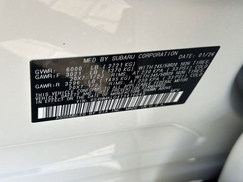 New 2026 Subaru Ascent Bronze Edition AWD/4WD image 32