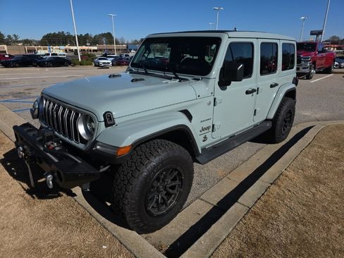 Used 2024 Jeep Wrangler Sahara w/ Technology Group image 1