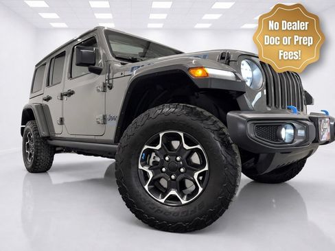 Used 2023 Jeep Wrangler Unlimited Rubicon 4xe w/ Cold Weather Group AWD/4WD image 3