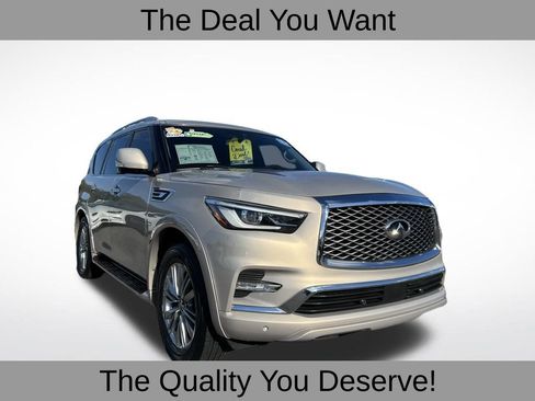 Used 2019 INFINITI QX80 Luxe w/ Cargo Package image 1