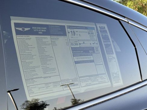 New 2026 Genesis GV80 3.5T e-SC AWD/4WD image 18