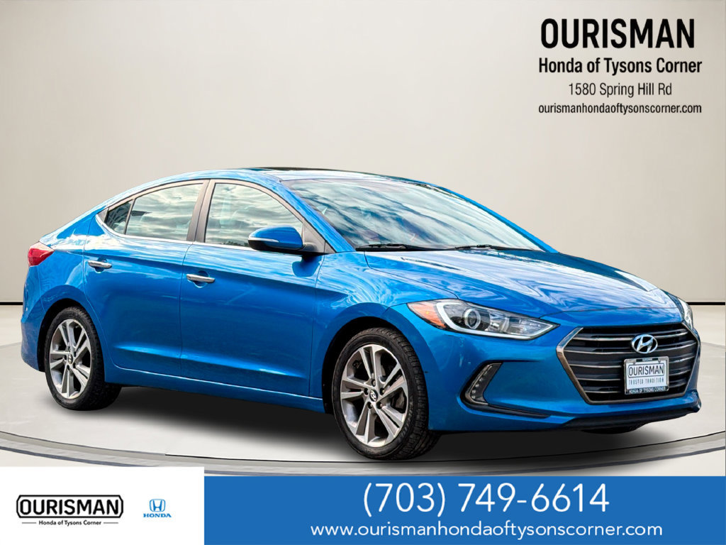 Used 2017 Hyundai Elantra Limited w/ Limited Tech Package 04 FWD image 1