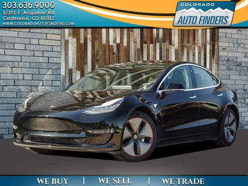 Used 2018 Tesla Model 3 Long Range AWD/4WD image 1