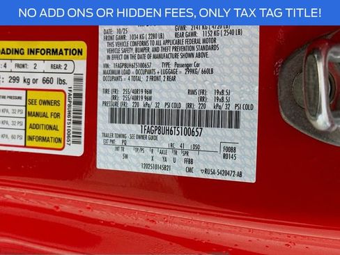 New 2026 Ford Mustang Premium image 31