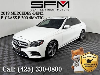 Used 2019 Mercedes-Benz E 300 4MATIC w/ Premium 1 Package